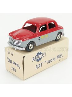 Edicola - FIAT NUOVA 1100 TAXI BERNA 1955 RED GREY