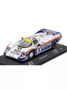   Edicola - PORSCHE 956L 2.6L TWIN TURBO TEAM ROTHMANS PORSCHE N 3 WINNER 24h LE MANS 1983 AL HOLBERT - HURLEY HAYWOOD - VERN SCHUPPAN WHITE BLUE