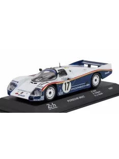   Edicola - PORSCHE 962C 3.0L F6 TEAM ROTHMANS PORSCHE AG N 17 WINNER 24h LE MANS 1987 DEREK BELL - AL HOLBERT - HANS JOACHIM STUCK WHITE BLUE