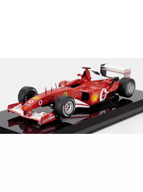 Edicola - FERRARI F1 F2002 N 1 WORLD CHAMPION SEASON 2002 MICHAEL SCHUMACHER - BLISTER BOX RED WHITE