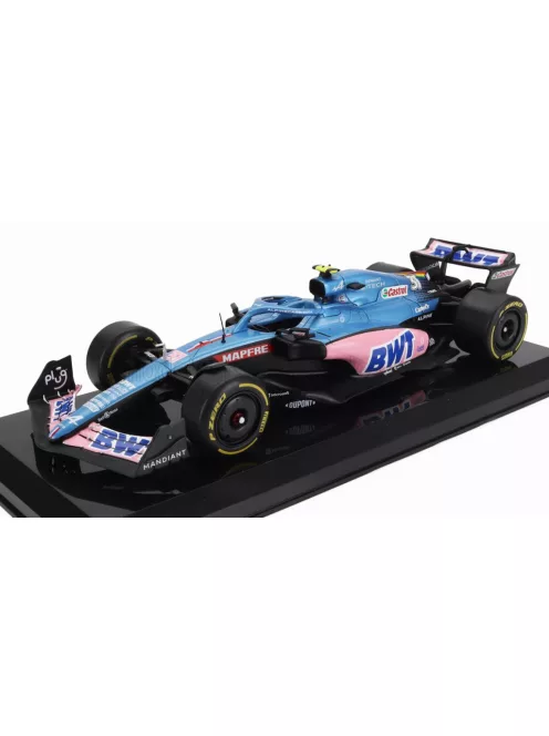 Edicola - ALPINE F1 A522 TEAM ALPINE BWT N 31 SEASON 2022 ESTEBAN OCON - BLISTER BOX BLUE PINK