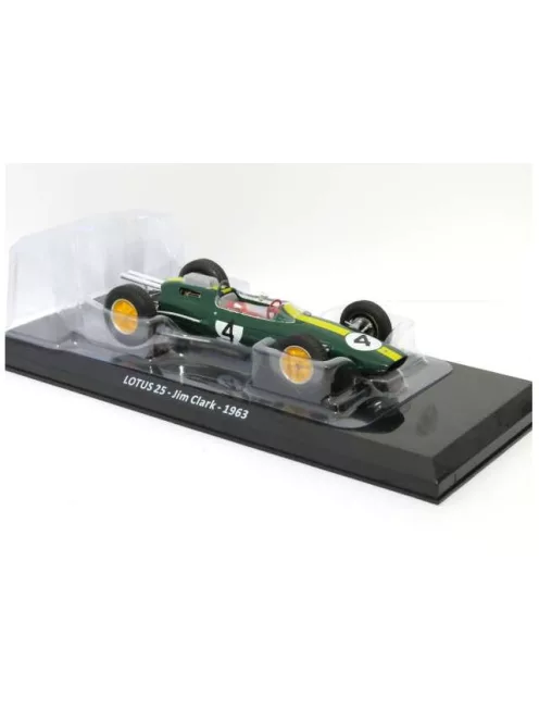 Edicola - 1:24 Lotus 25 #4 Jim Clark Formula 1 World Champion 1963 - damaged blister pack - 
