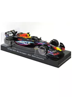   Edicola - 1:24 Red Bull RB19 #1 Max Verstappen Formula 1 Miami Grand Prix 2023 - broken blister pack - 