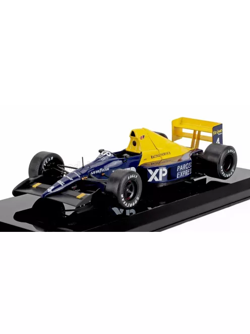 Edicola - TYRRELL F1 FORD 018 N 4 SEASON 1989 JEAN ALESI - BLISTER BOX BLUE YELLOW
