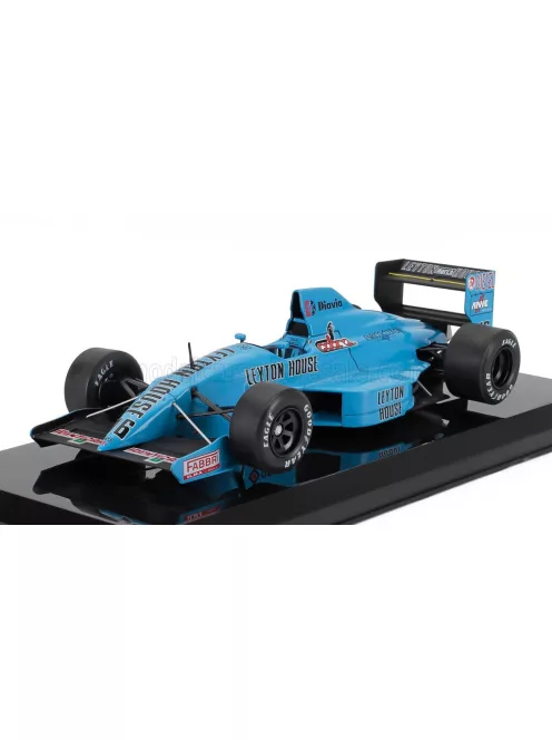Edicola - MARCH F1 881 JUDD TEAM LEYTON HOUSE N 16 SEASON 1988 IVAN CAPELLI - BLISTER BOX LIGHT BLUE