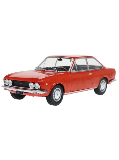 Edicola - FIAT 124 1600 SPORT 1970 - CON VETRINA - WITH SHOWCASE RED
