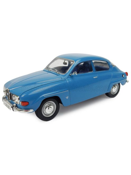 Edicola - SAAB 96 V4 1970 - CON VETRINA - WITH SHOWCASE BLUE