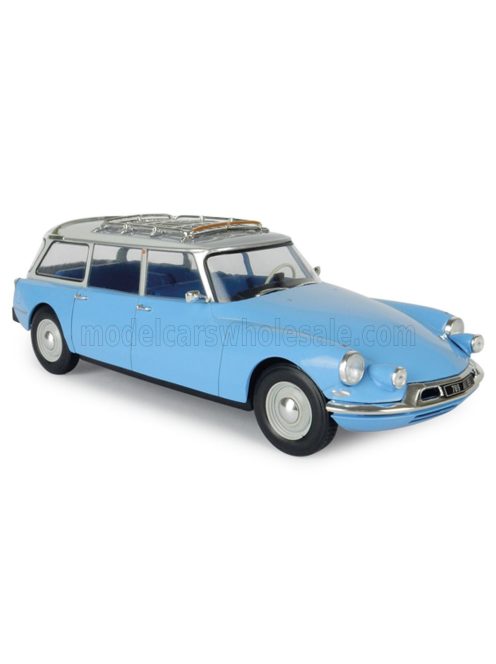 Edicola - CITROEN ID19 SW STATION WAGON 1959 - CON VETRINA - WITH SHOWCASE LIGHT BLUE GREY