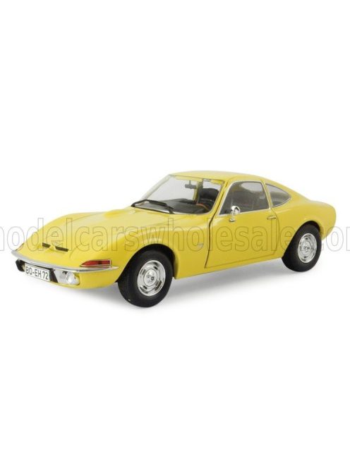 Edicola - OPEL GT 1900 COUPE 1968 - CON VETRINA - WITH SHOWCASE YELLOW