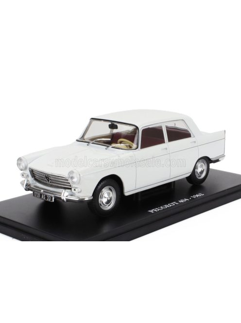 Edicola - PEUGEOT 404 1962 - CON VETRINA - WITH SHOWCASE WHITE