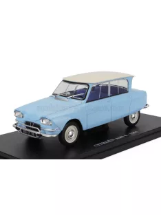   Edicola - CITROEN AMI 6 1961 - CON VETRINA - WITH SHOWCASE LIGHT BLUE WHITE