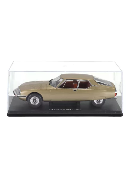 Edicola - CITROEN SM MASERATI 1970 - CON VETRINA - WITH SHOWCASE GOLD