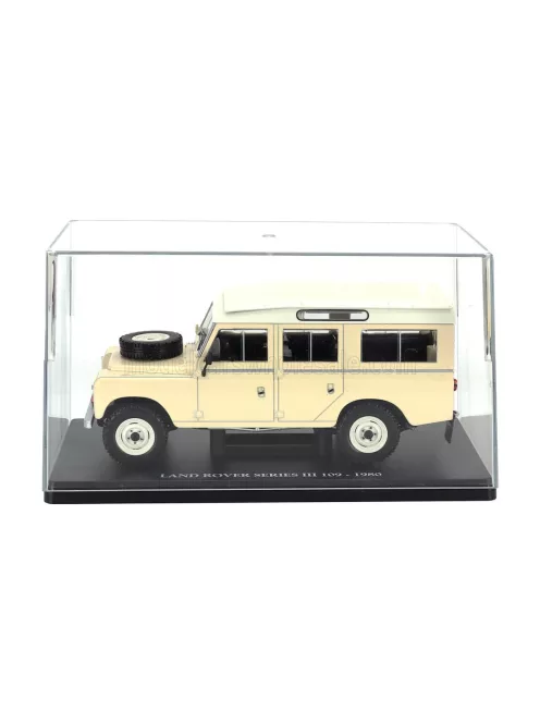 Edicola - LAND ROVER LAND 109 MKIII 1980 - CON VETRINA - WITH SHOWCASE SAND