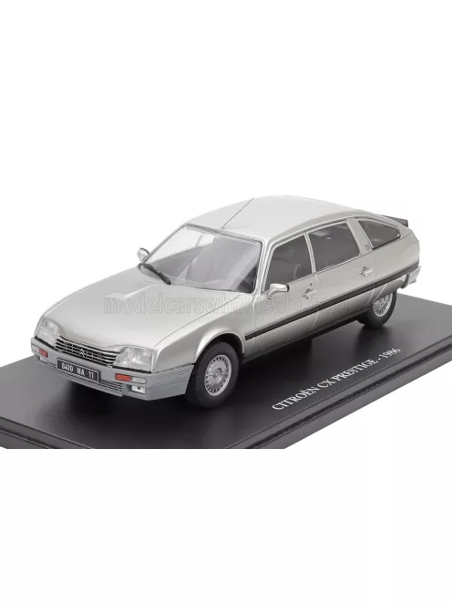 Edicola - CITROEN DAMAGE DISPLAY BOX - VETRINA DANNEGGIATA - CX PRESTIGE 1986 SILVER