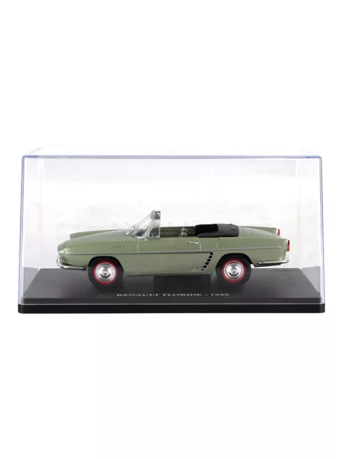 Edicola - RENAULT FLORIDE 1959 - CON VETRINA - WITH SHOWCASE GREEN MET