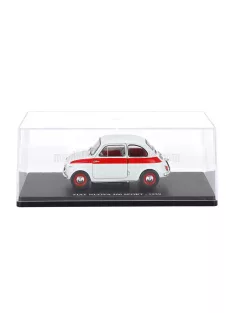   Edicola - FIAT 500 SPORT 1959 - CON VETRINA - WITH SHOWCASE WHITE RED