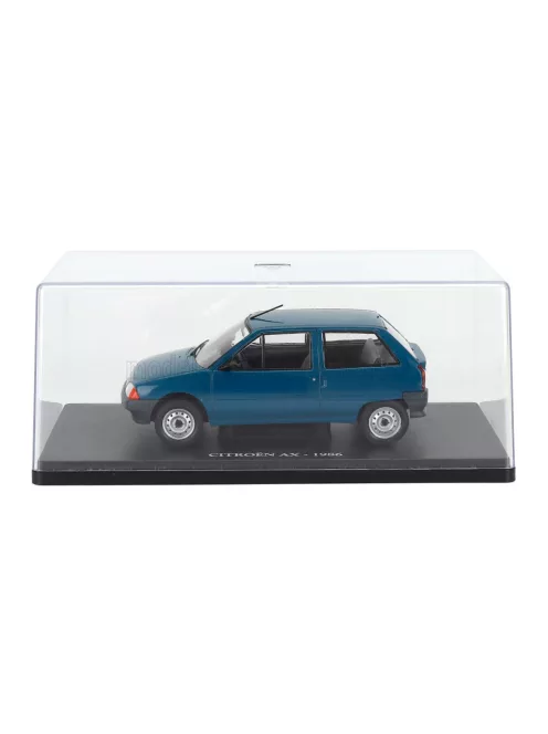 Edicola - CITROEN AX 1986 - CON VETRINA - WITH SHOWCASE BLUE