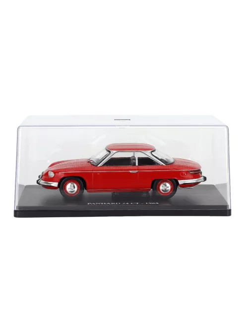 Edicola - PANHARD 24 CT 1965 - CON VETRINA - WITH SHOWCASE RED