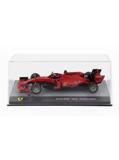   Edicola - FERRARI F1 SF90 TEAM SCUDERIA FERRARI MISSION WINNOW N 16 SEASON 2019 CHARLES LECLERC - CON VETRINA - WITH SHOWCASE RED BLACK