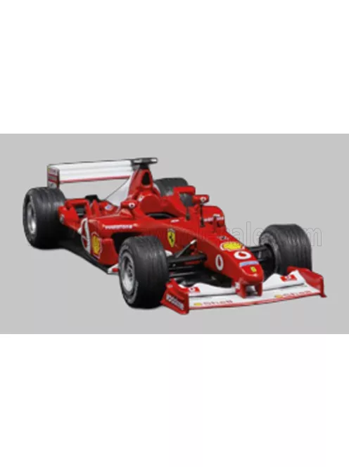 Edicola - FERRARI F1 F2002 N 2 SEASON 2002 RUBENS BARRICHELLO - CON VETRINA - WITH SHOWCASE RED