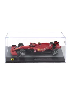   Edicola - FERRARI F1 SF1000 TEAM SCUDERIA FERRARI MISSION WINNOW N 16 SEASON 2020 CHARLES LECLERC - CON VETRINA - WITH SHOWCASE MATT RED