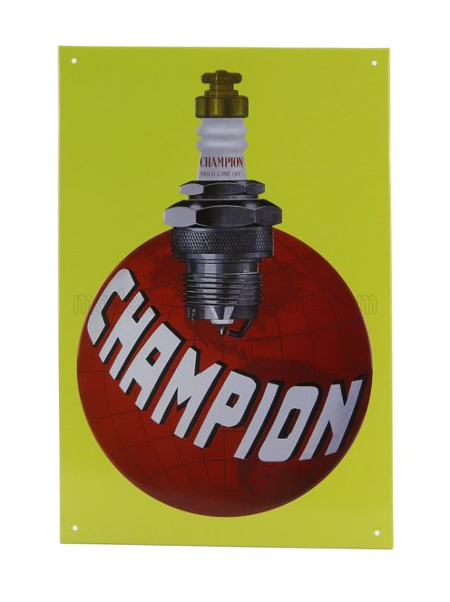 Edicola - ACCESSORIES METAL PLATE - CHAMPION VARIOUS