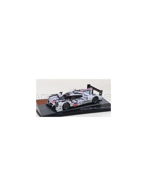Edicola - PORSCHE 919 HYBRID 2.0L TURBO V4 TEAM PORSCHE N 19 WINNER 24h LE MANS 2015 EARL BAMBER - NICK TANDY - NICO HULKENBERG WHITE GREY BLACK