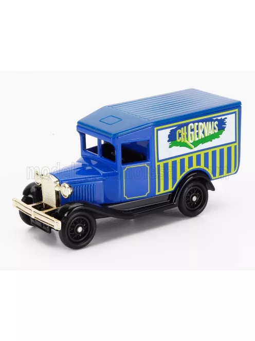 Edicola - FORD USA MODEL A VAN TRUCK CH GERVAIS 1925 BLUE