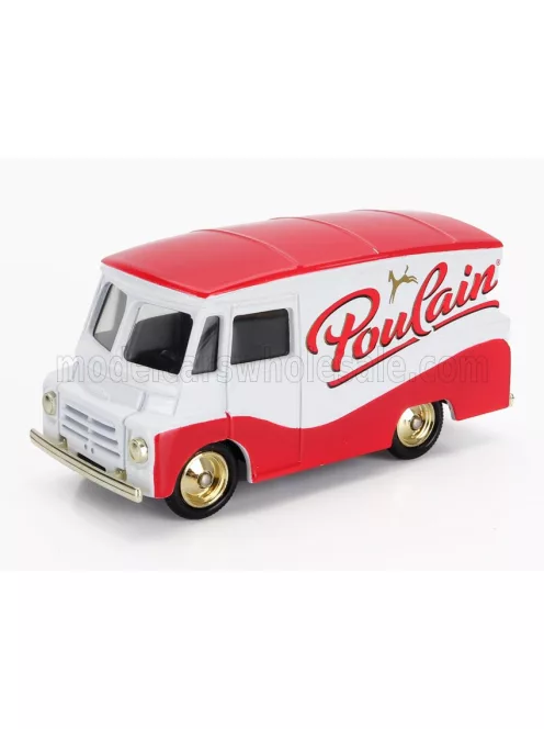 Edicola - MORRIS LD 150 TRUCK POULAIN 1959 RED WHITE