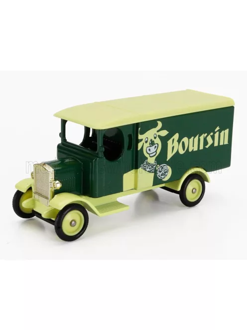 Edicola - MORRIS VAN TRUCK BOURSIN 1931 (cm 9.1) GREEN LIGHT YELLOW