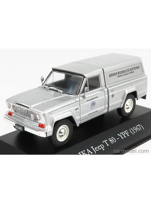Edicola - Ika Jeep T80 Ypf Servicio Mecanico De Surtidores 1967 Silver