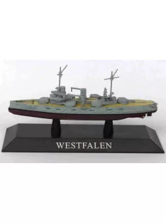 Edicola - WARSHIP WESTFALEN BATTLESHIP GERMANY 1909 MILITARY