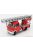Edicola - Mercedes Benz Lp319 Truck Scala Ladder Truck Germany 1962 Red White