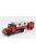 Edicola - ROBUR GARANT 30 K TRUCK TELONATO FEUERWEHR WITH TANKER TRAILER EST GERMANY 1956 RED GREY