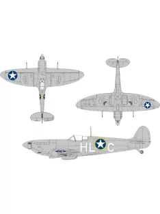   Eduard - Spitfire Mk.Vb early US national insignia for Kotare