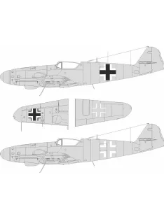 Eduard - Bf 109G-5/6 national insignia for Airfix