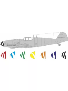 Eduard - Bf 109G-5/6 spinner spirals for Airfix