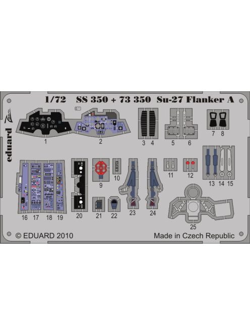 Eduard - Su-27 Flanker A S.A. for ICM 