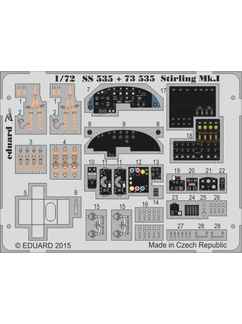 Eduard - Stirling Mk.I for Italeri 