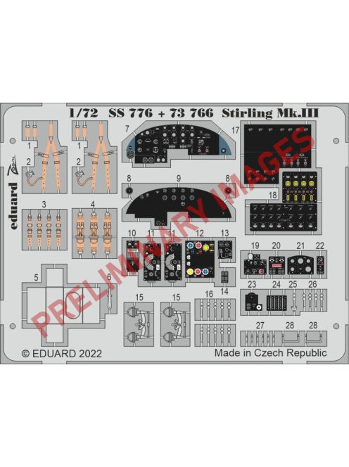 Eduard - Stirling Mk.III