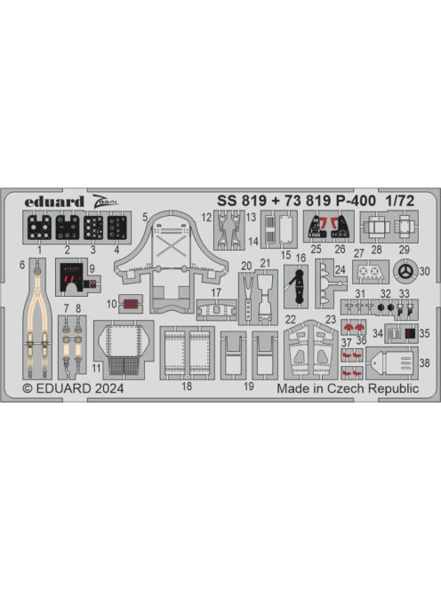 Eduard - P-400 1/72 ARMA HOBBY