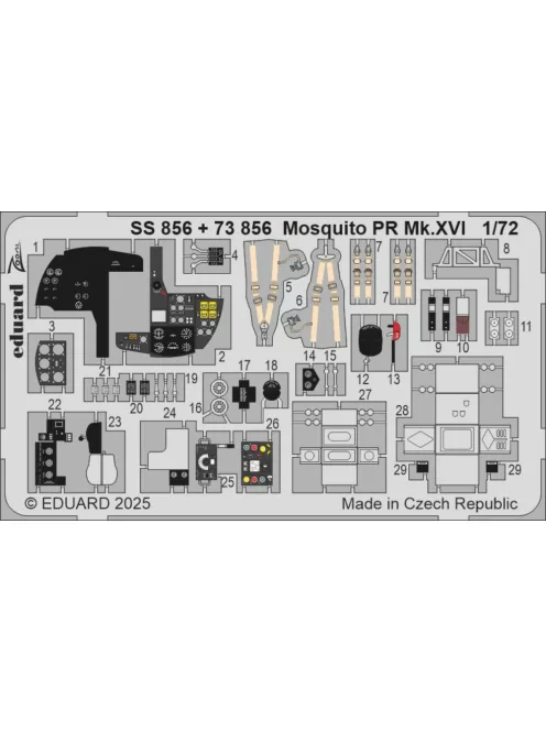 Eduard - Mosquito PR Mk.XVI 1/72 for Special Hobby