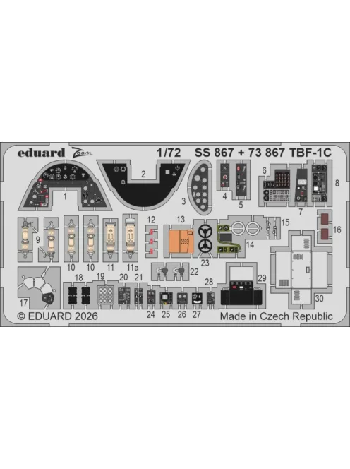 Eduard - TBF-1C for Hobby Boss
