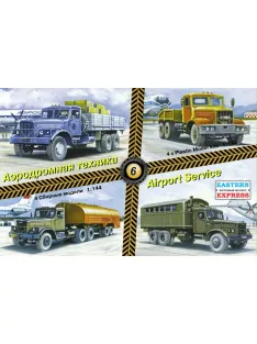 Eastern Express - Airport service set #6 (KrAZ cars)
