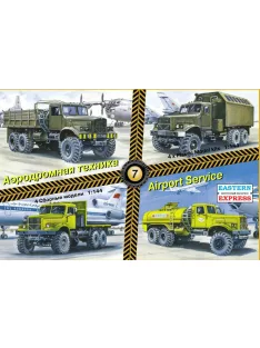Eastern Express - Airport service set #7 (KrAZ cars)