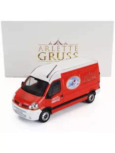 Eligor - RENAULT MASTER VAN ARLETTE GRUSS 2003 RED WHITE