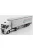 Eligor - IVECO FIAT STRALIS 460NP TRUCK TELONATO GROUPE BLONDEL TRANSPORTS 2015 WHITE SILVER