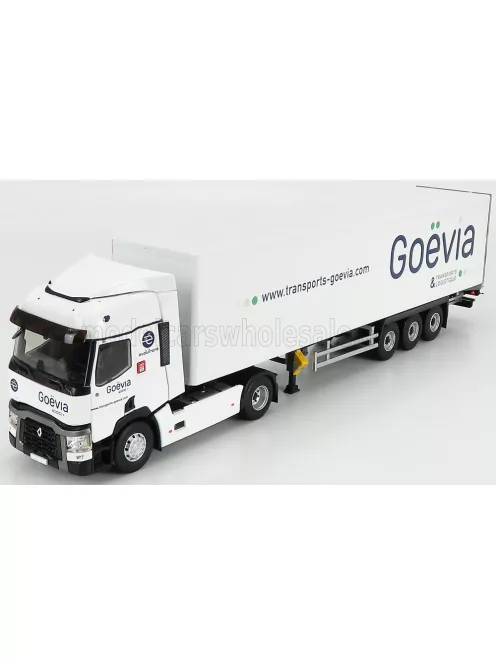 Eligor - RENAULT T460 TRUCK CASSONATO GOEVIA TRANSPORTS 2016 WHITE