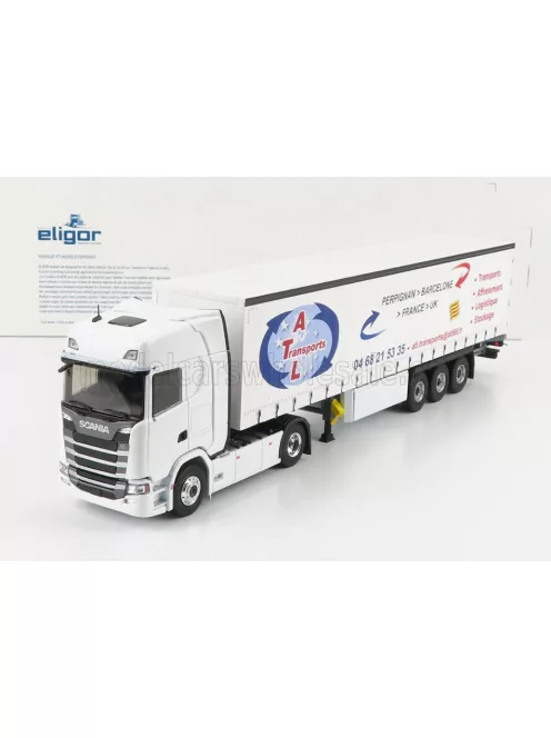 Eligor - SCANIA S500 TRUCK TELONATO ATL TRANSPORT 2016 WHITE
