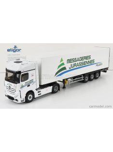   Eligor - Mercedes Benz Actros 5 1851 Truck Messageries Transports 2018 White